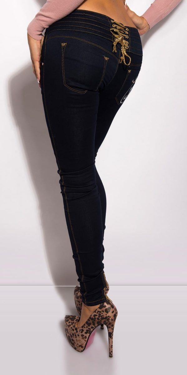 ooKouCla Jeans to tie with zip Color JEANSBLUE Size 36 0000CK600 83 JEANSBLAU 14 2