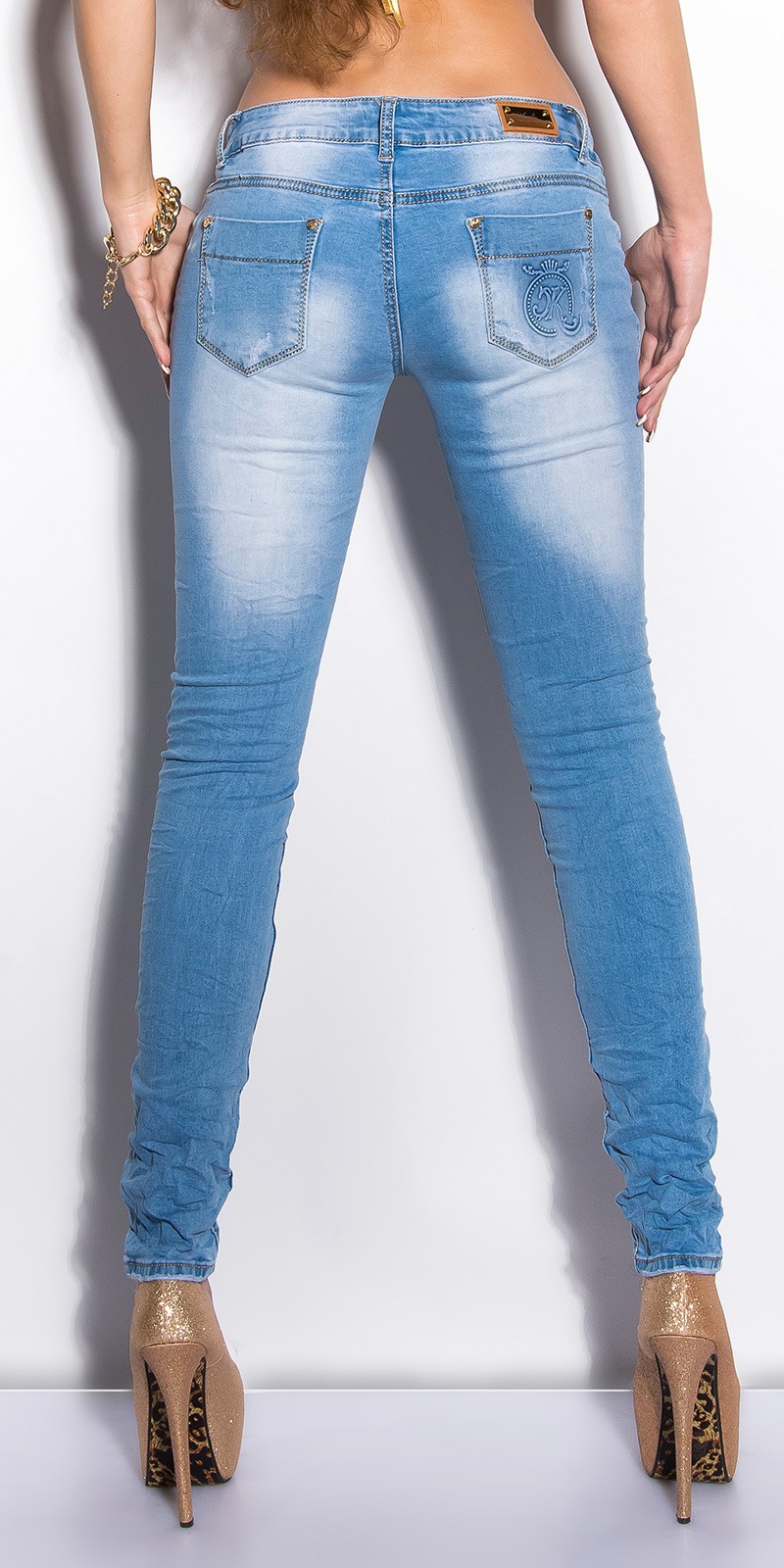 Dámske rifle gombíky+zips - Image 15